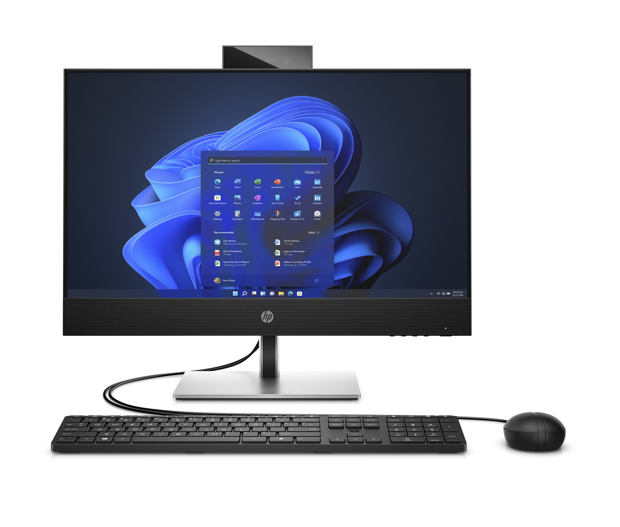 Hewlett & Packard INC. HP ProOne 440 G9 Intel® Core™ i3 i3-13100T 60,5 cm (23.8") 1920 x 1080 Pixels Alles-in-één-pc 16 GB DDR4-SDRAM 512 GB SSD Windows 11 Pro Wi-Fi 6E (802.11ax) Zwart, Zilver