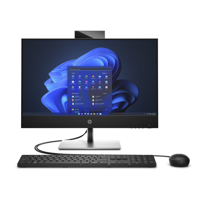 Hewlett & Packard INC. HP ProOne 440 G9 Intel® Core™ i3 i3-13100T 60,5 cm (23.8") 1920 x 1080 Pixels Touchscreen Alles-in-één-pc 16 GB DDR4-SDRAM 512 GB SSD Windows 11 Pro Wi-Fi 6E (802.11ax) Zwart, Zilver