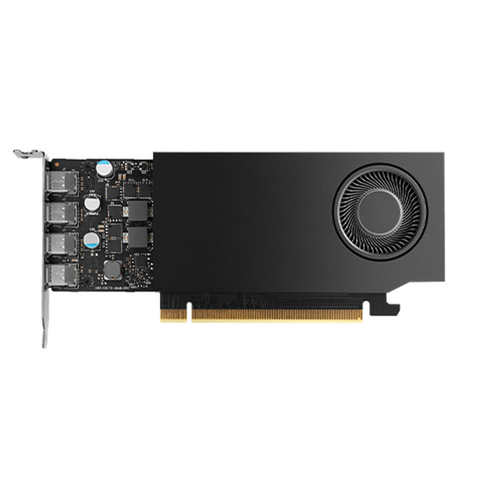 Hewlett & Packard INC. HP NVIDIA RTX A1000 8 GB with Mini Bracket 4mDP Graphics