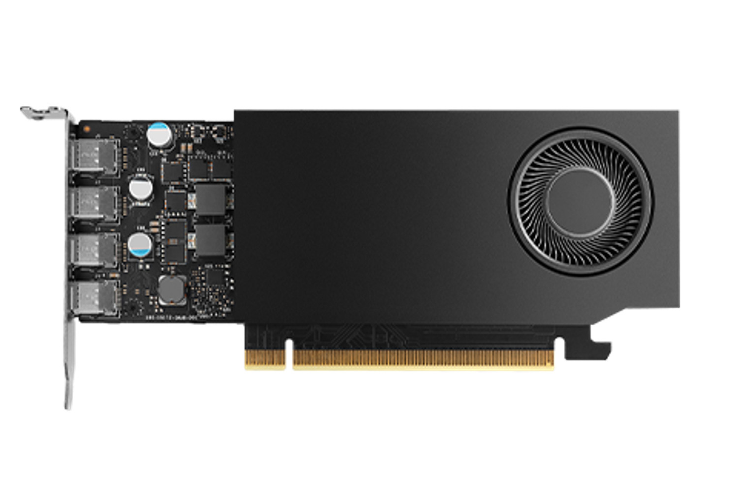 Hewlett & Packard INC. HP NVIDIA RTX A1000 8 GB with Mini Bracket 4mDP Graphics