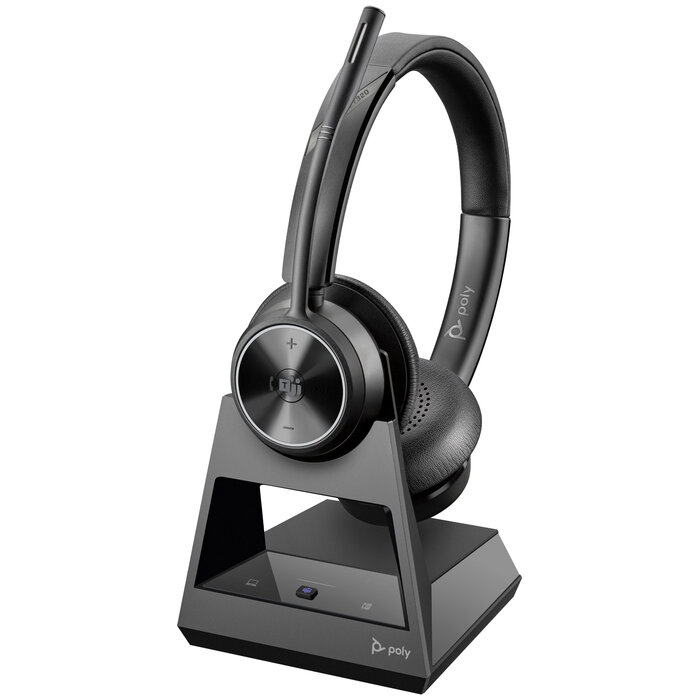 Hewlett & Packard INC. HP Poly Savi 7320 Stereo Microsoft Teams Certified DECT 1880-1900 MHz Top