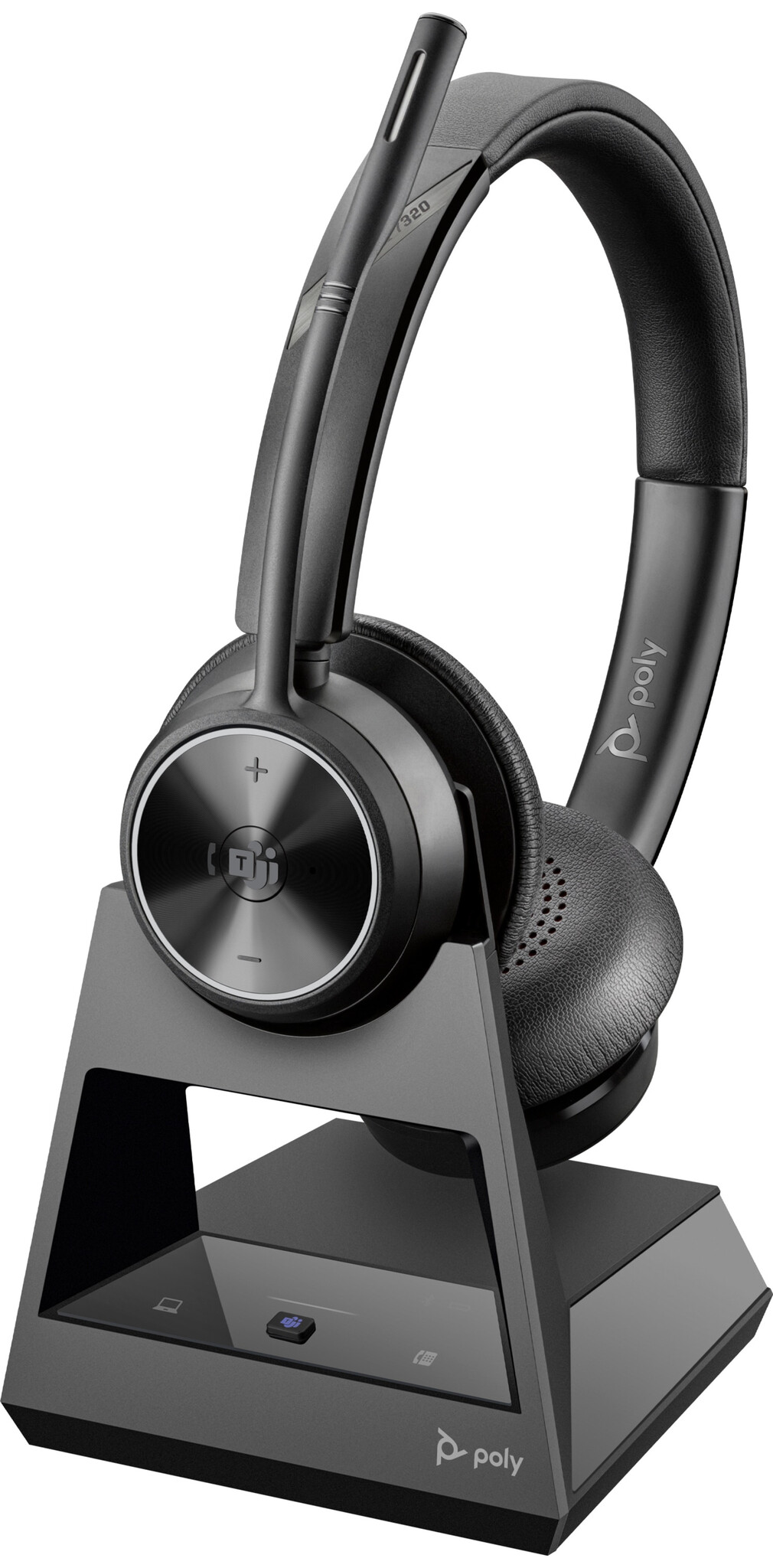 Hewlett & Packard INC. HP Poly Savi 7320 Stereo Microsoft Teams Certified DECT 1880-1900 MHz Top
