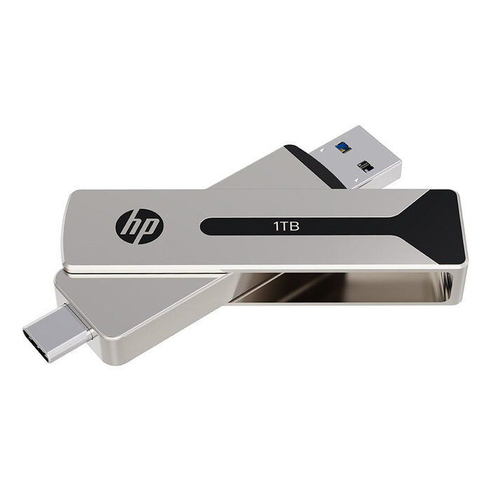 Hewlett & Packard INC. PNY 911 Pro USB flash drive 1 TB USB Type-A / USB Type-C 3.2 Gen 2 (3.1 Gen 2) Zilver