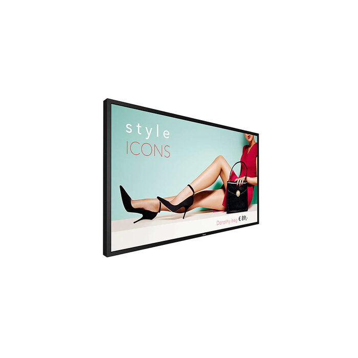 Philips Philips 55BDL4002H Digitale signage flatscreen 139,7 cm (55") LCD 2500 cd/m² Full HD Zwart Android 24/7
