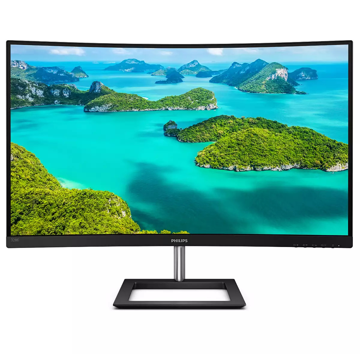 Philips Philips E Line 328E1CA/00 computer monitor 80 cm (31.5") 3840 x 2160 Pixels 4K Ultra HD LCD Zwart