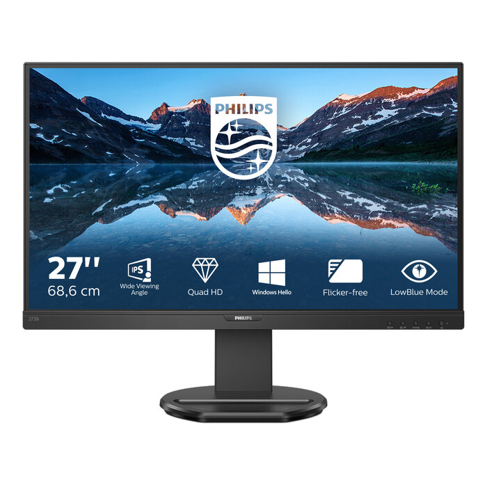 Philips Philips B Line 276B9/00 computer monitor 68,6 cm (27") 2560 x 1440 Pixels Quad HD LED Zwart