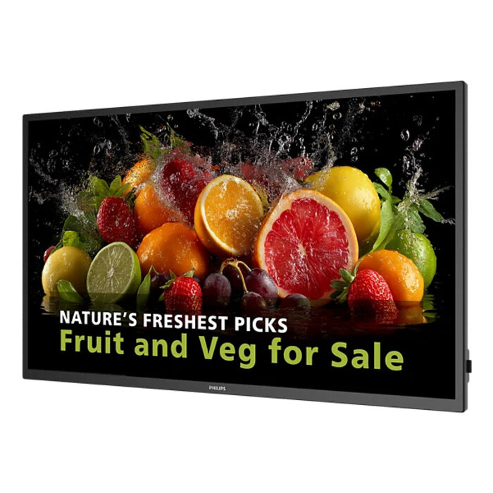 Philips Philips 5000 series 50BDL5050D/00 beeldkrant 127 cm (50") LCD Wifi 600 cd/m² Full HD Zwart Type processor Android