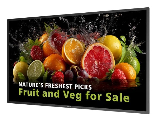 Philips Philips 5000 series 43BDL5050D Digitale signage flatscreen 108 cm (42.5") LCD Wifi 600 cd/m² 4K Ultra HD Zwart Type processor Android 14 24/7