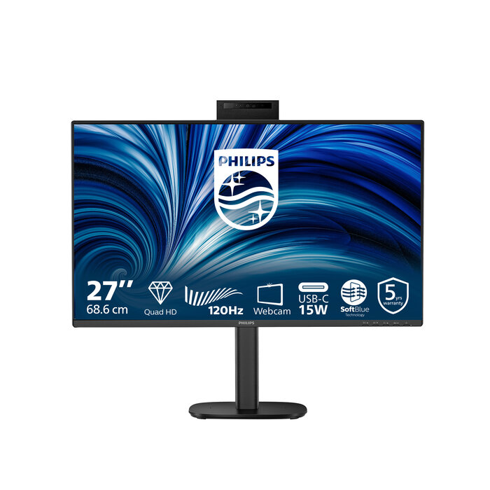 Philips Philips 27B2N3500JH computer monitor 68,6 cm (27") 2560 x 1440 Pixels Quad HD LCD Zwart
