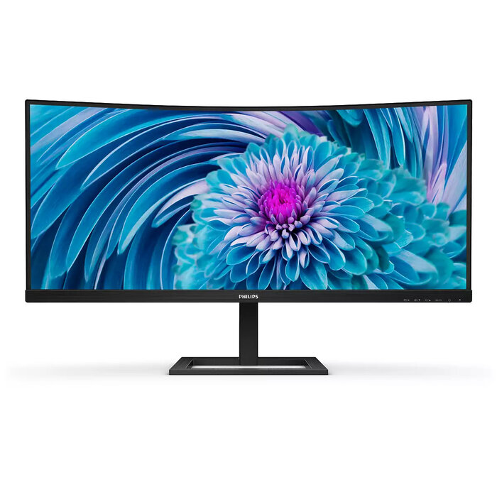 Philips Philips E Line 346E2CUAE/00 computer monitor 86,4 cm (34") 3440 x 1440 Pixels Wide Quad HD+ LCD Zwart