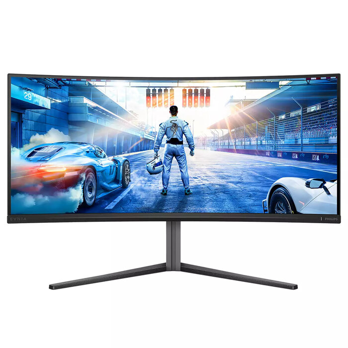 Philips Philips Evnia 6000 34M2C6500/00 computer monitor 86,4 cm (34") 3440 x 1440 Pixels Wide Quad HD QD-OLED Grijs