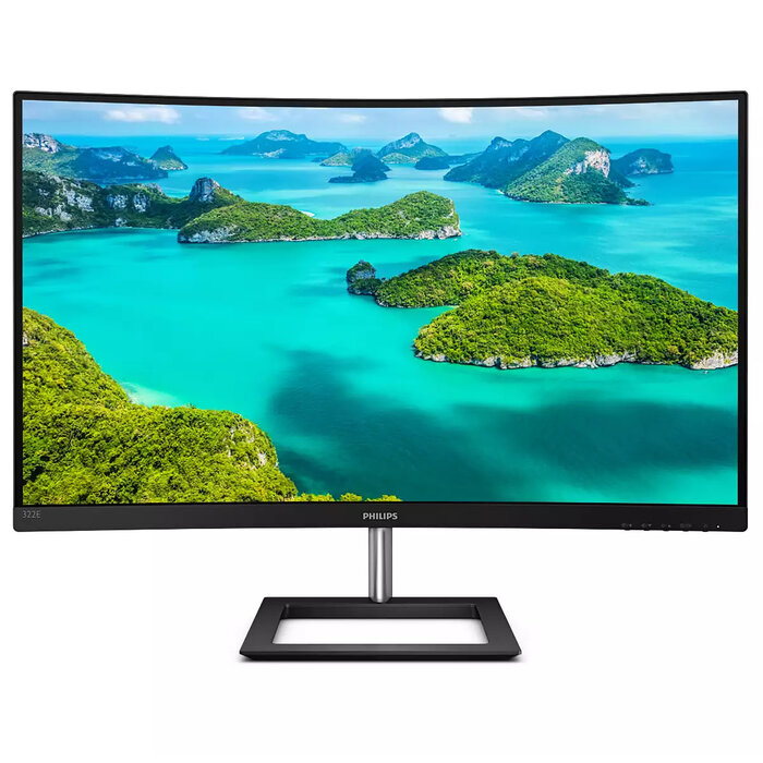 Philips Philips E Line 322E1C/00 computer monitor 80 cm (31.5") 1920 x 1080 Pixels Full HD LCD Zwart