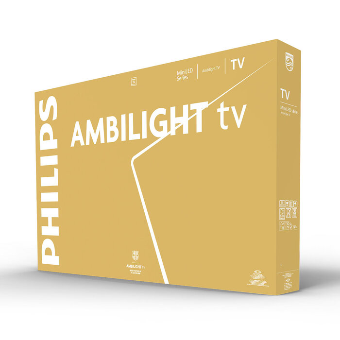 Philips Philips 85MLED910/12 tv 2,16 m (85") 4K Ultra HD Smart TV Wifi Zwart