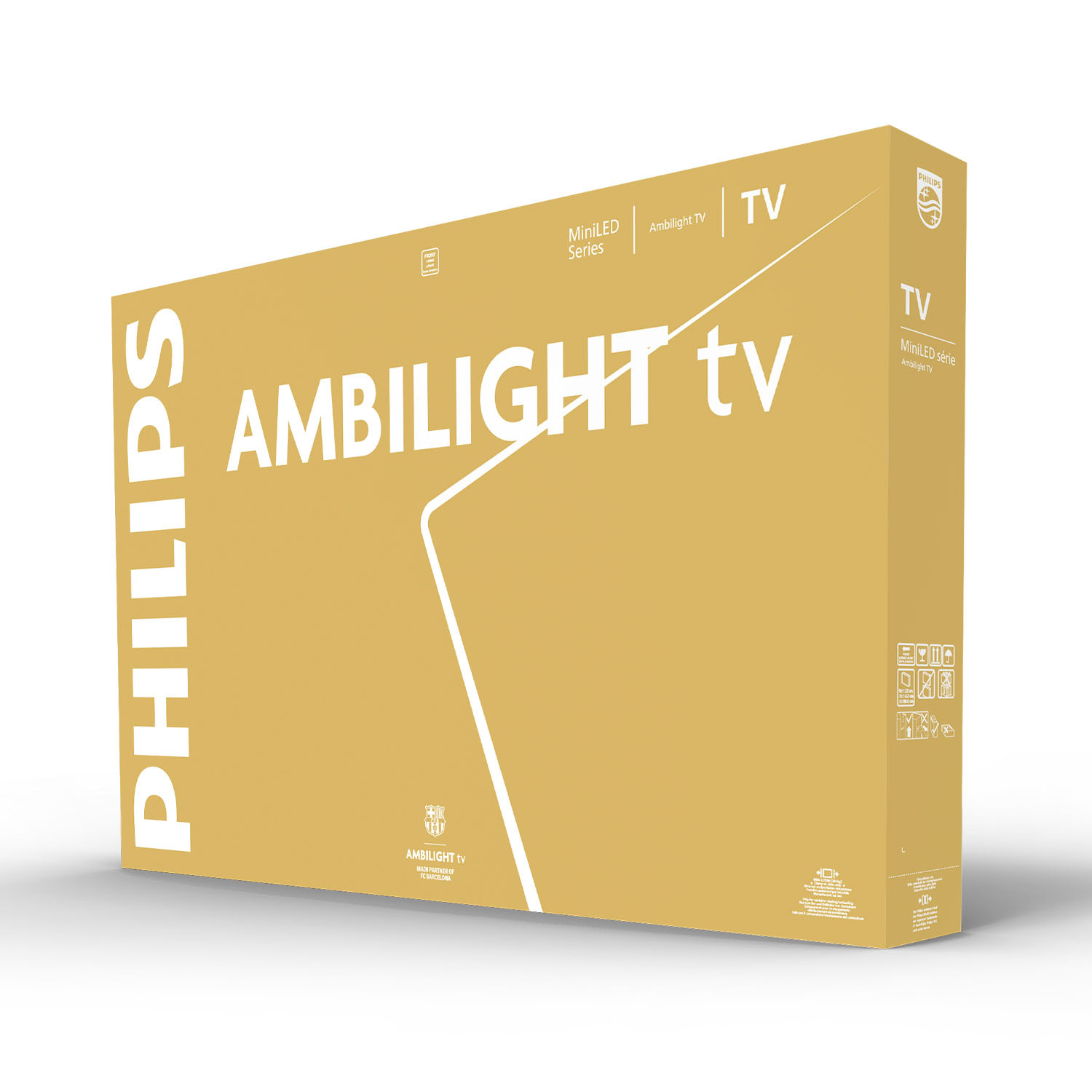 Philips Philips 85MLED910/12 tv 2,16 m (85") 4K Ultra HD Smart TV Wifi Zwart