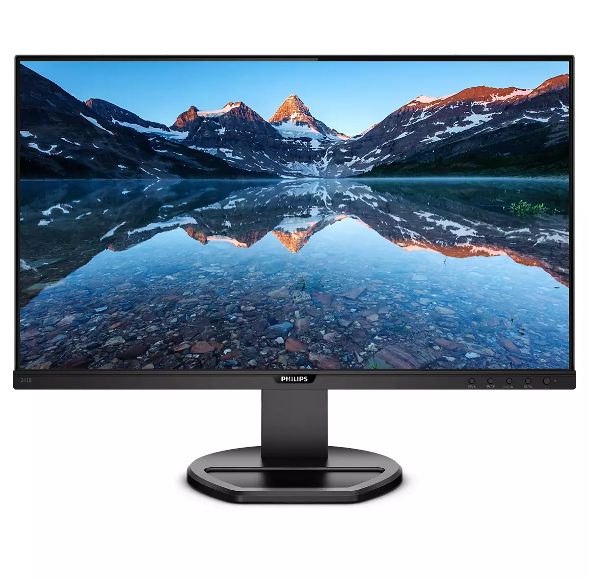Philips Philips B Line 243B9/00 computer monitor 60,5 cm (23.8") 1920 x 1080 Pixels Full HD LED Zwart