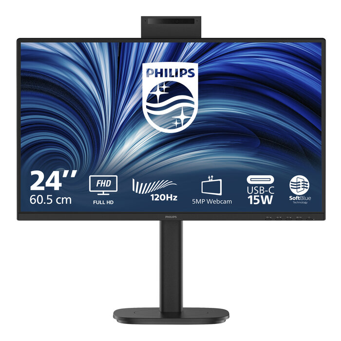 Philips Philips 3000 series 24B2N3200JH/00 computer monitor 60,5 cm (23.8") 1920 x 1080 Pixels Full HD LCD Zwart