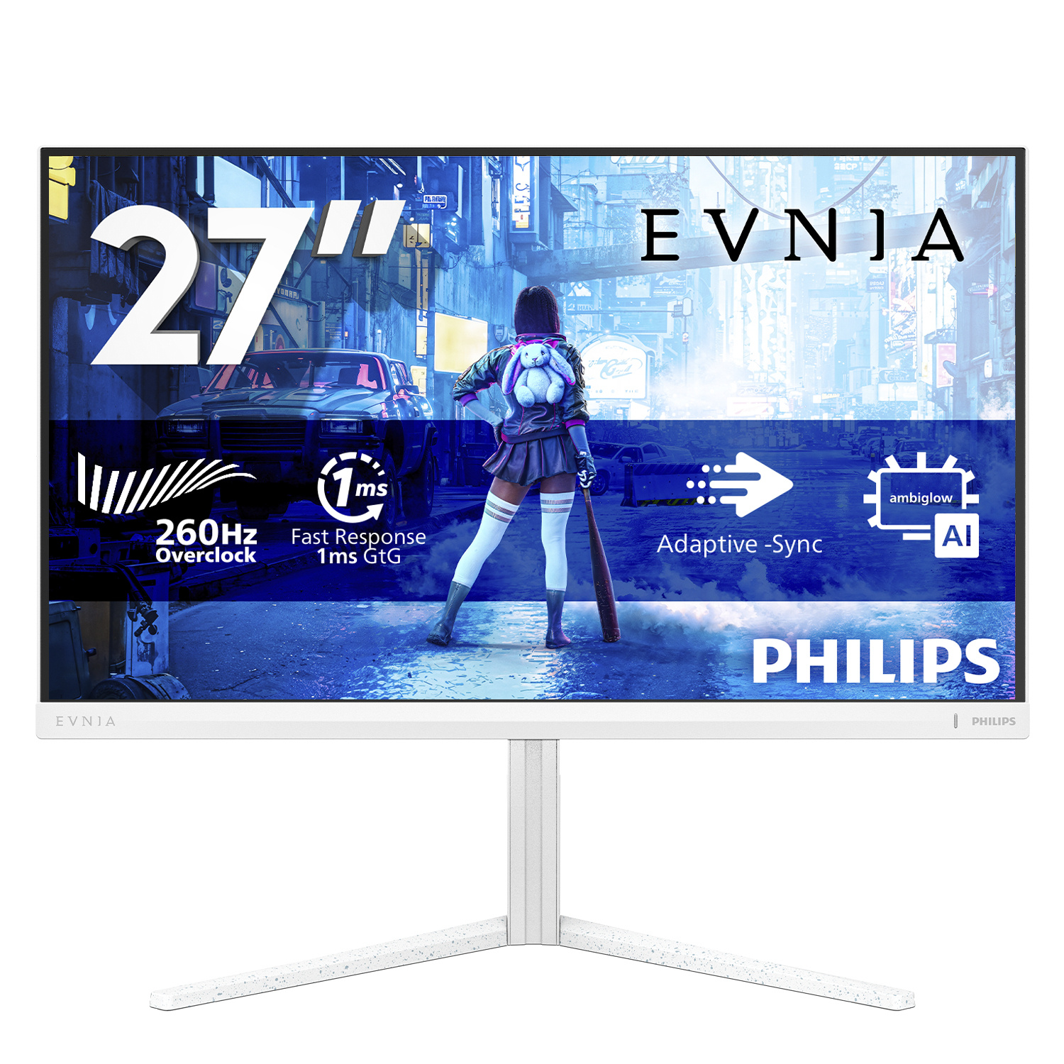 Philips Philips Evnia 5000 27M2N5201P/00 computer monitor 68,6 cm (27") 1920 x 1080 Pixels Full HD LCD Wit