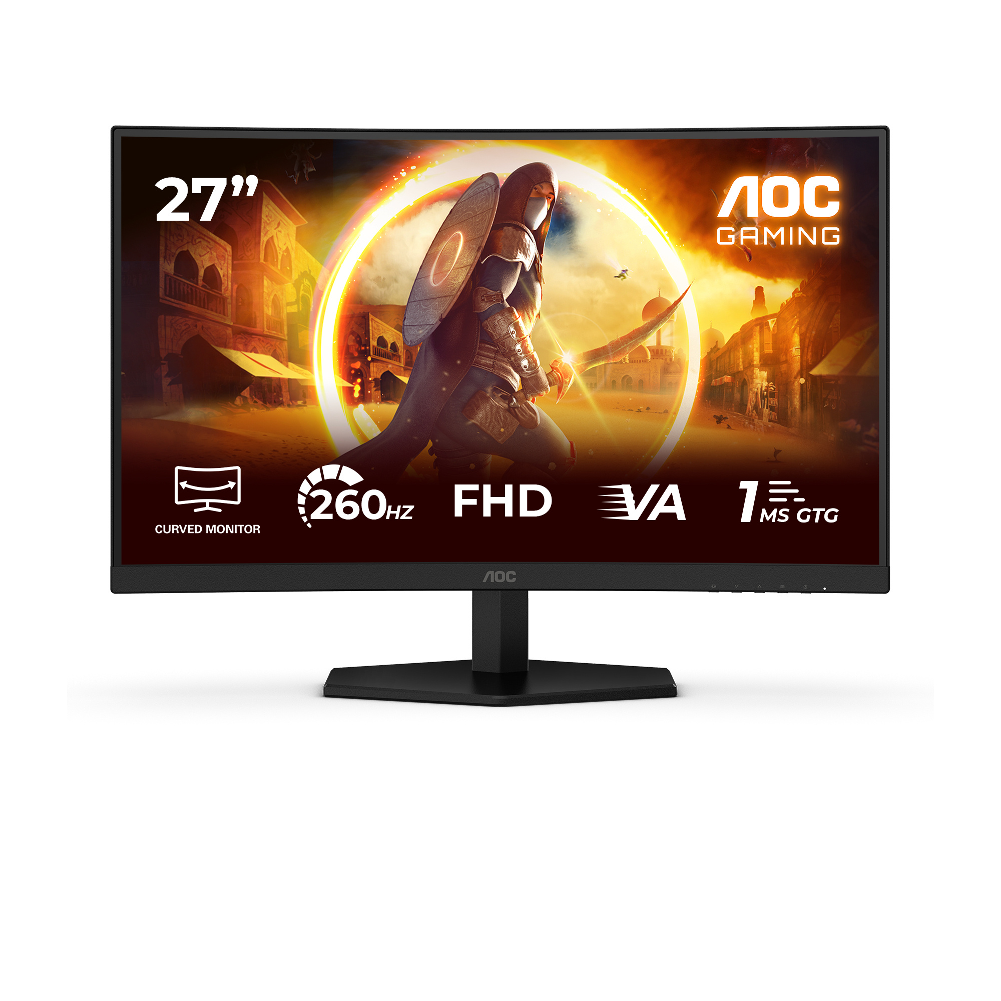AOC AOC G4 C27G42ZE computer monitor 68,6 cm (27") 1920 x 1080 Pixels Full HD LCD Zwart, Rood