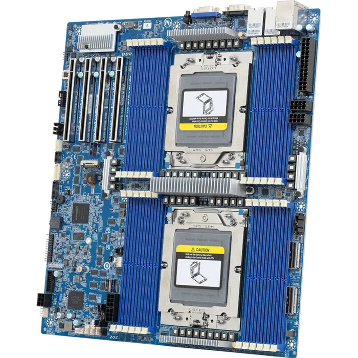 Gigabyte GIGABYTE MZ73-LM2 (Rev. 3.x) Socket SP5 Verlengd ATX