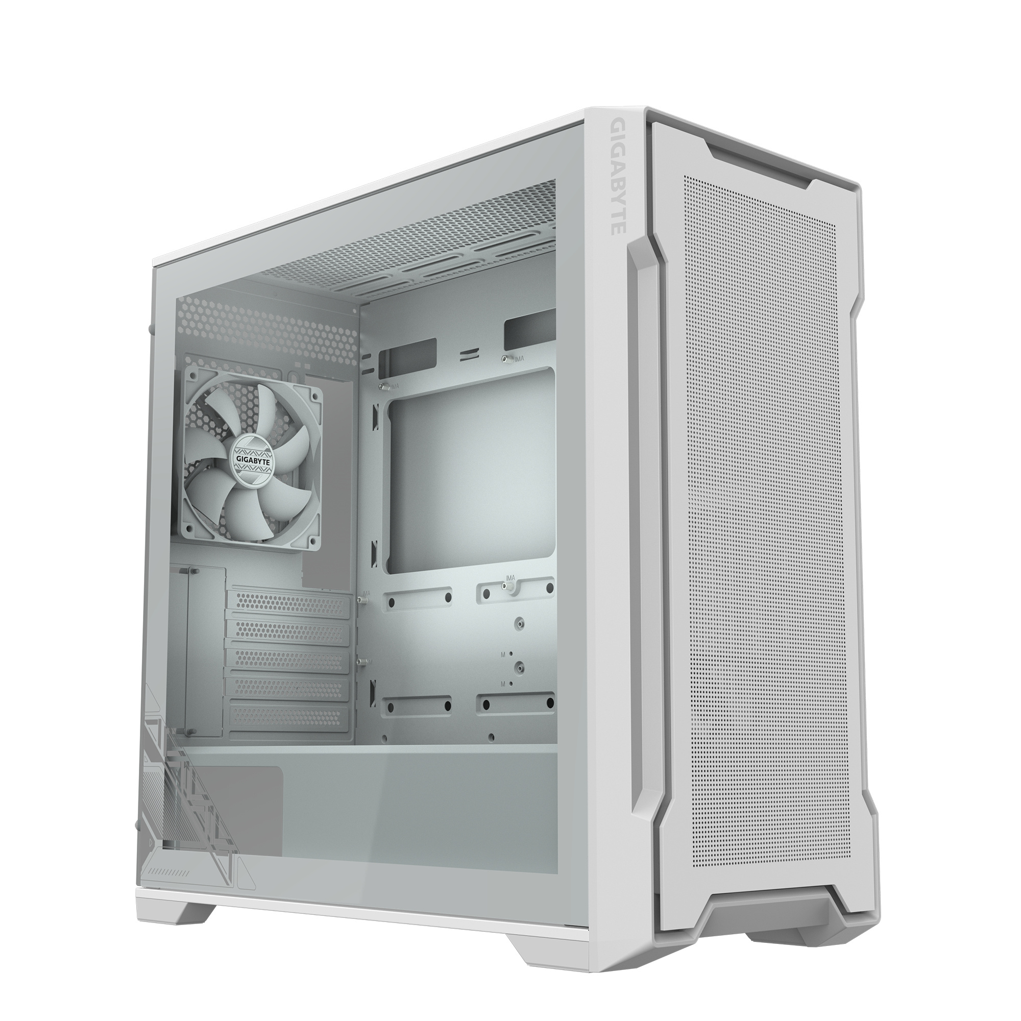 Gigabyte GIGABYTE C102 GLASS Midi Tower Wit