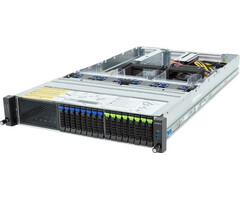 Gigabyte GIGABYTE R283-ZF1-AAL1 LGA 6096 Rack (2U) Zwart, Staal