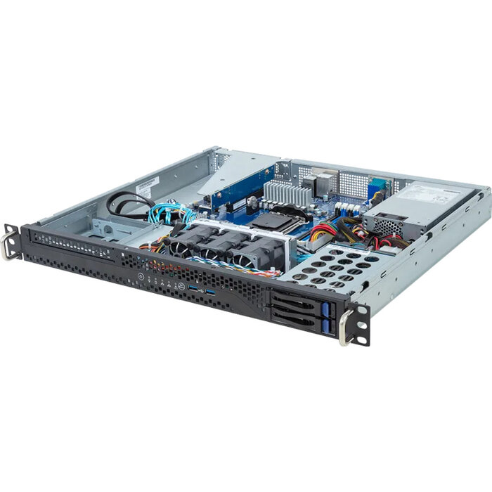 Gigabyte GIGABYTE R113-C10-AA02 AMD B650E Socket AM5 Rack (1U) Zwart, Staal