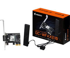 Gigabyte GIGABYTE GC-WFAX210 netwerkkaart Intern WLAN / Bluetooth 2400 Mbit/s