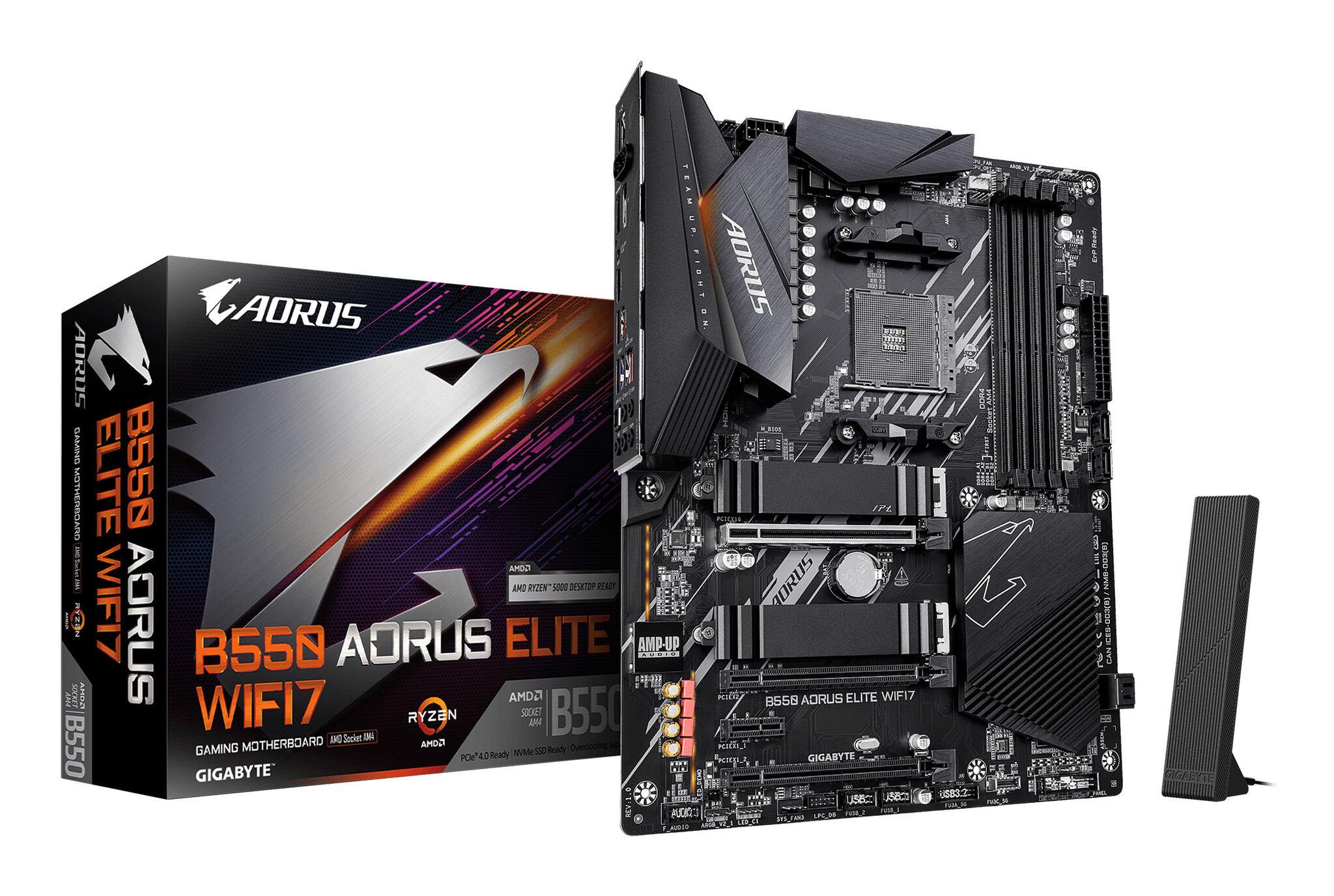 Gigabyte GIGABYTE B550 AORUS ELITE WIFI7 Moederbord