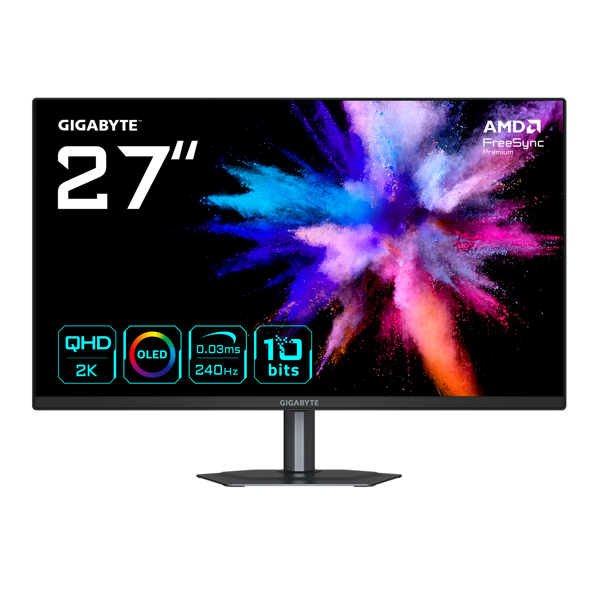 Gigabyte GIGABYTE GO27Q24 27" OLED 2K QHD Gaming Monitor