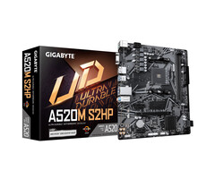 Gigabyte GIGABYTE A520M S2HP moederbord AMD A520 Socket AM4 micro ATX