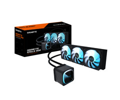 Gigabyte GIGABYTE EAGLE 360 Processor Alles-in-één vloeistofkoeler 12 cm Zwart 4 stuk(s)