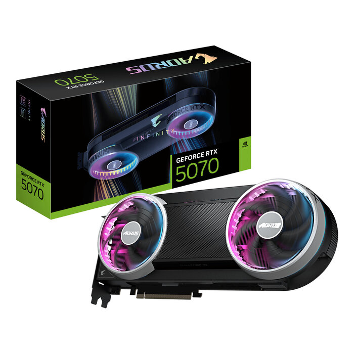 Gigabyte GIGABYTE AORUS GeForce RTX 5070 INFINITY 12G NVIDIA 12 GB GDDR7