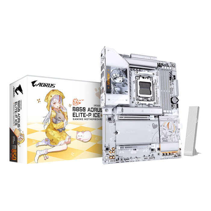 Gigabyte GIGABYTE B850 AORUS ELITE-P ICE AMD B850 Socket AM5 ATX