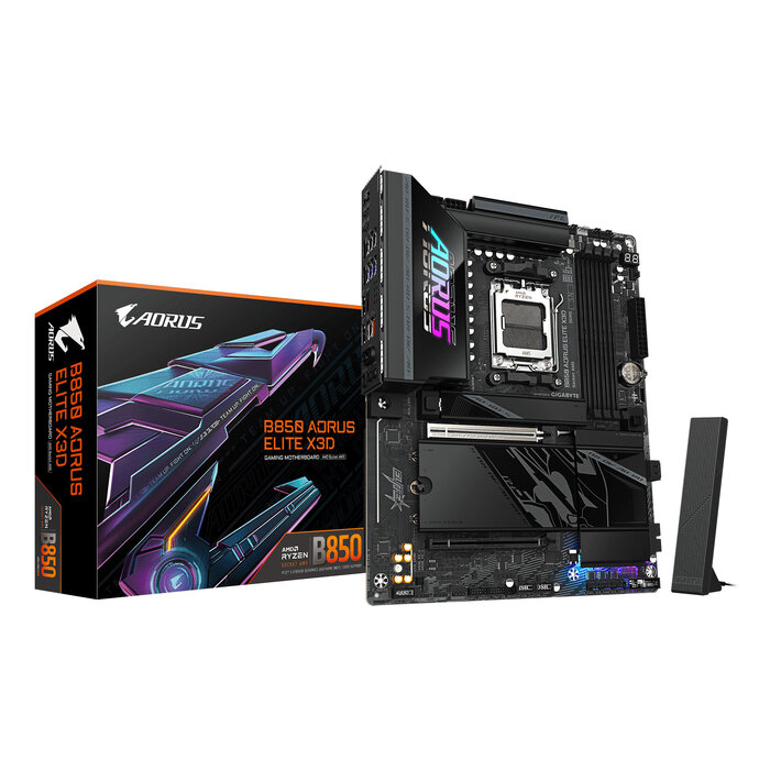 Gigabyte GIGABYTE B850 AORUS ELITE X3D AMD B850 Socket AM5 ATX