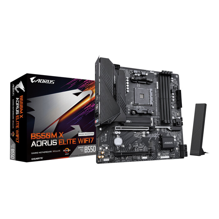 Gigabyte GIGABYTE B550M X AORUS ELITE WIFI7 Moederbord