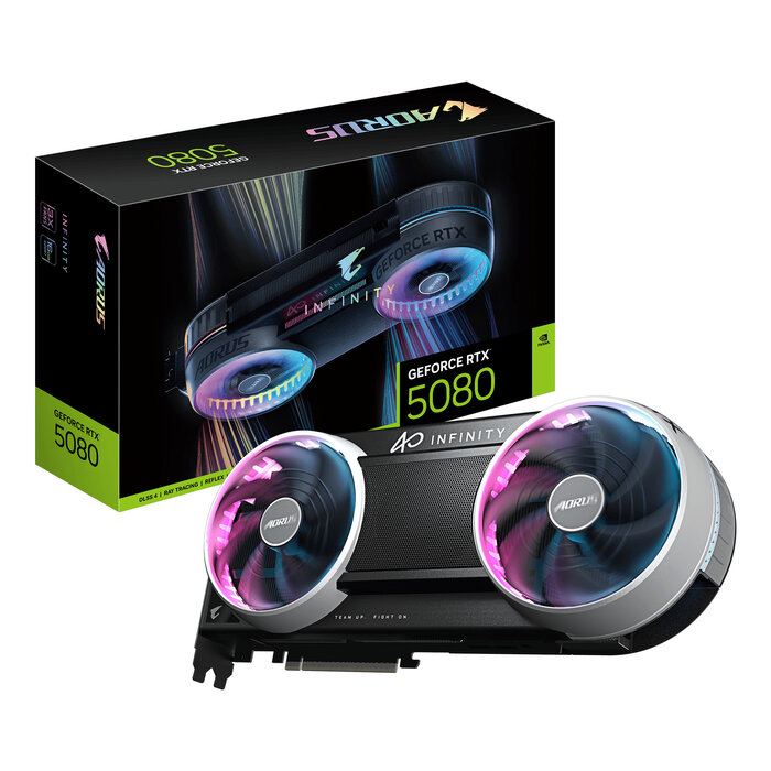 Gigabyte GIGABYTE AORUS GeForce RTX 5080 INFINITY 16G NVIDIA 16 GB GDDR7