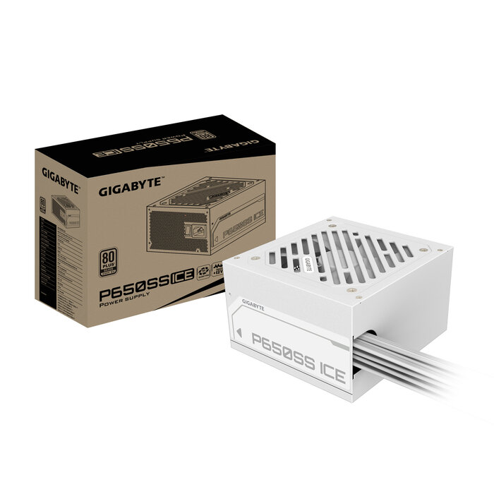 Gigabyte GIGABYTE P650SS ICE power supply unit 650 W 20+4 pin ATX ATX Wit