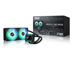 Asus ASUS LC 240 ARGB Processor Alles-in-één vloeistofkoeler 12 cm Zwart 1 stuk(s)