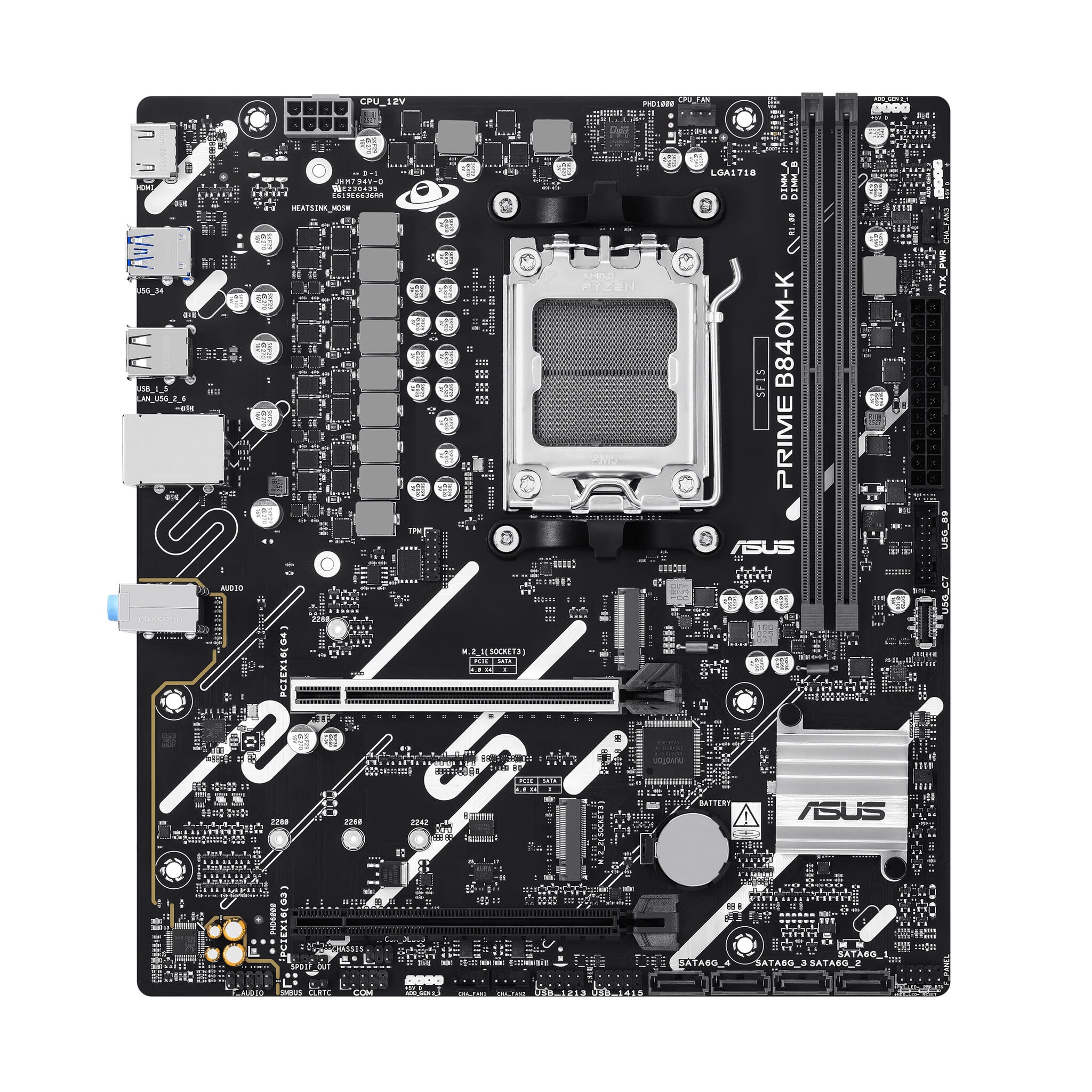 Asus ASUS PRIME B840M-K AMD B840 Socket AM5 micro ATX