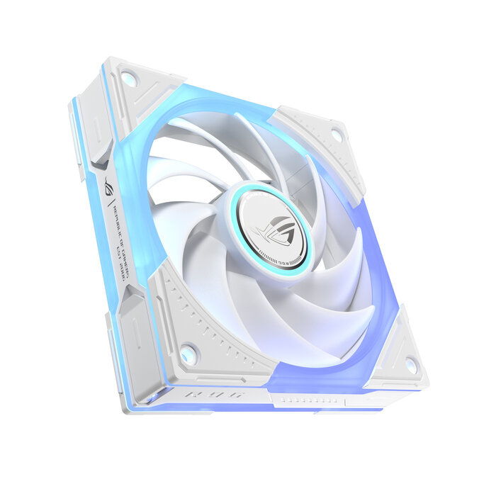 Asus ASUS ROG Eurux GR120 ARGB Fan White Single Pack Computer behuizing Ventilator 12 cm Wit 1 stuk(s)