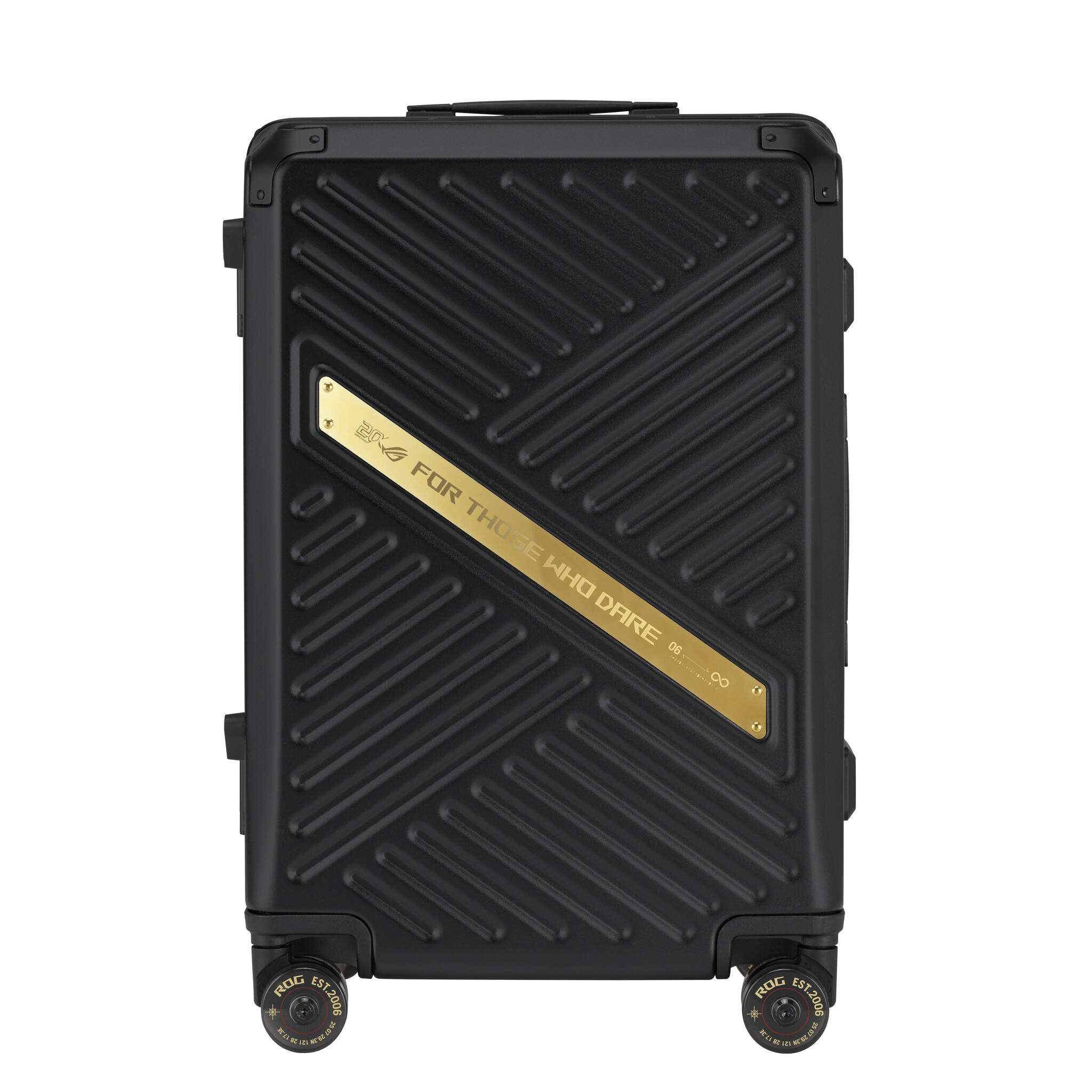 Asus ASUS ROG SLASH Hard-Case Luggage Edition 20 Trolley Harde schaal Zwart Polycarbonaat (PC)