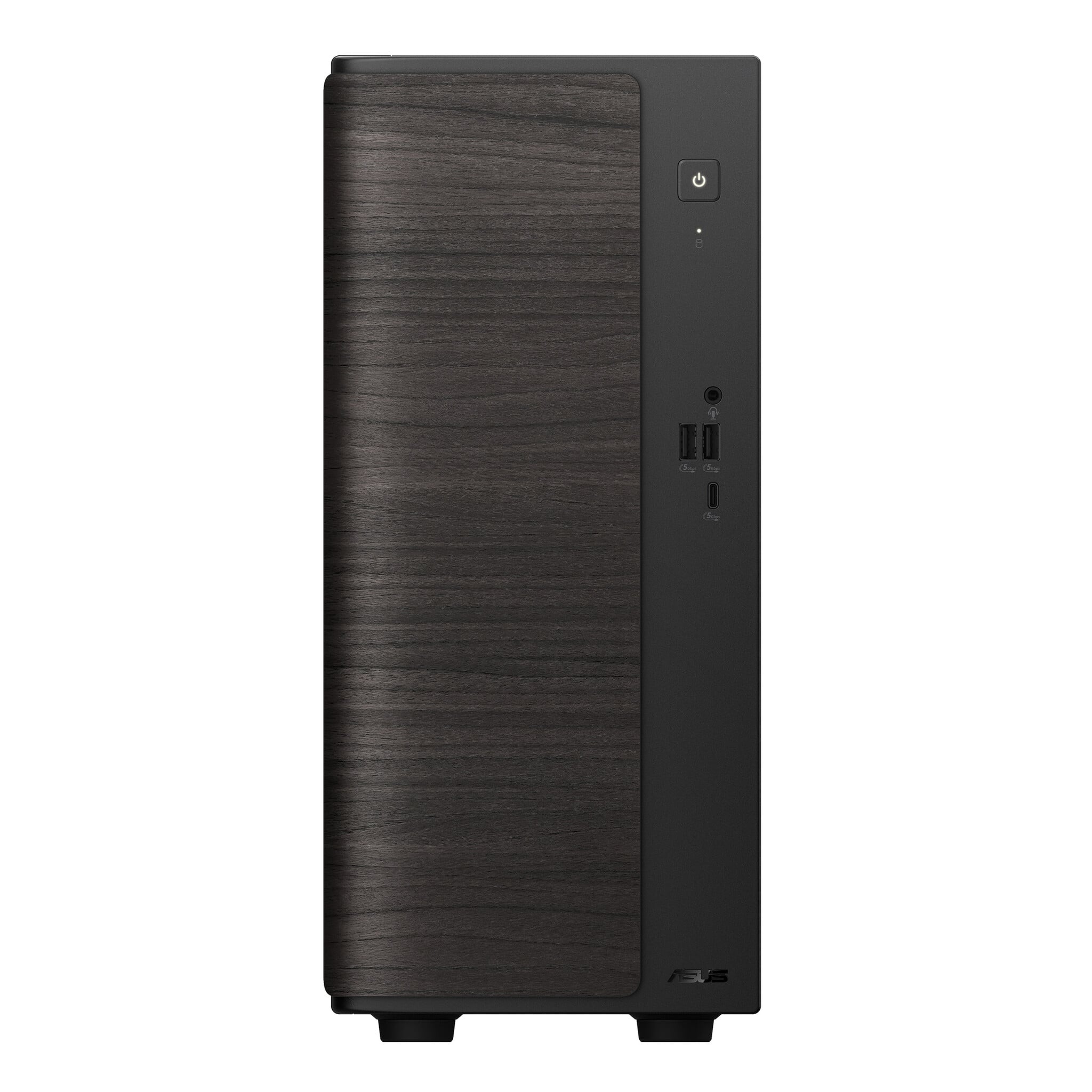 Asus ASUS V500 Mini Tower V501MV-05210H052W Intel Core 5 210H 8 GB DDR5-SDRAM 512 GB SSD Windows 11 Home PC Zwart, Hout