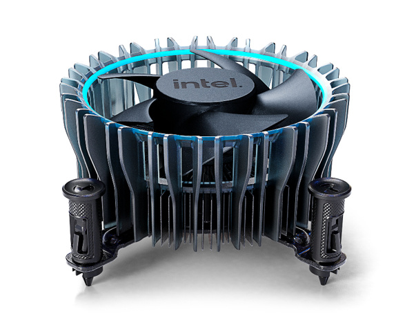 Intel Intel Laminar RM1 Processor Luchtkoeler Zwart, Blauw