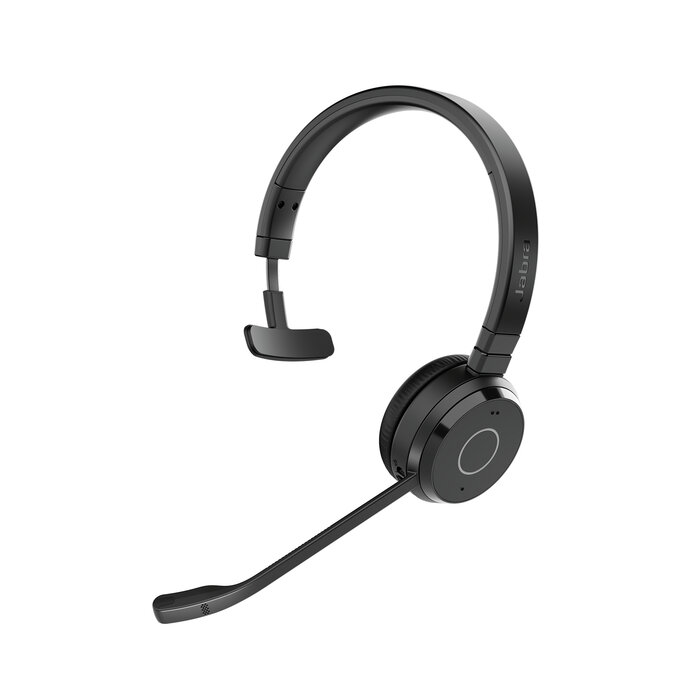 Jabra Jabra Evolve 65 TE Headset Bedraad en draadloos Hoofdband Kantoor/callcenter USB Type-A Bluetooth Zwart