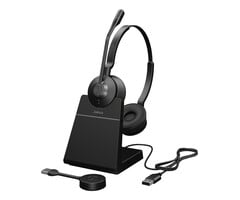 Jabra Jabra Engage 55 SE Headset Draadloos Hoofdband Kantoor/callcenter Zwart