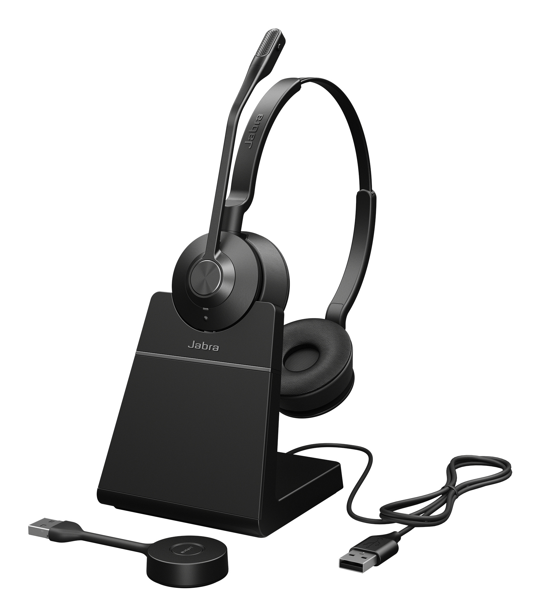 Jabra Jabra Engage 55 SE Headset Draadloos Hoofdband Kantoor/callcenter Zwart