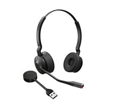 Jabra Jabra Engage 55 Headset Draadloos Hoofdband Kantoor/callcenter Zwart, Titanium
