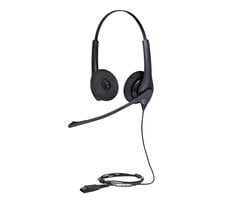 Jabra Jabra Biz 1500 Headset Bedraad Hoofdband Kantoor/callcenter Bluetooth Zwart
