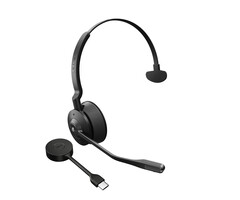 Jabra Jabra Engage 55 Headset Draadloos Hoofdband Kantoor/callcenter Zwart, Titanium