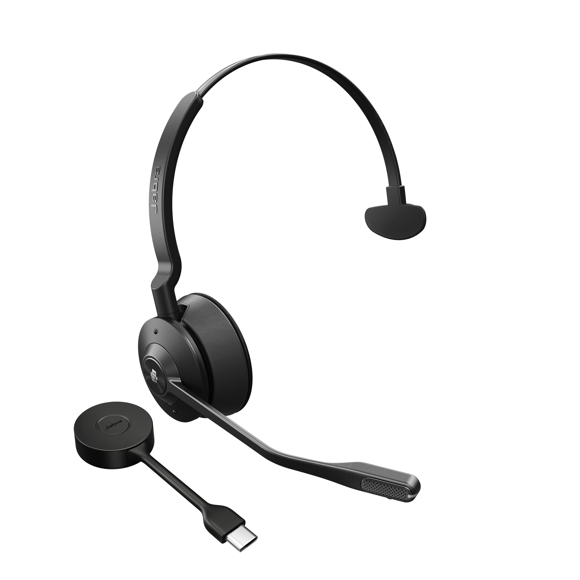 Jabra Jabra Engage 55 Headset Draadloos Hoofdband Kantoor/callcenter Zwart, Titanium